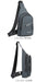 Grey Messenger Bags Sports Bag Gym Bag  4172 - Senora