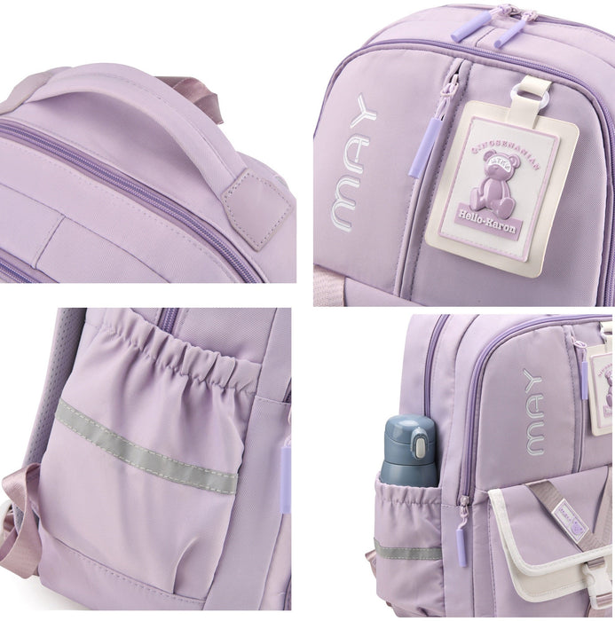 Durable Trolly Korean Vibe Unisex Backpack MS21 - Senora