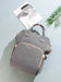 Grey Diaper Bag, Baby Nappy Changing Bag 4125 - Senora