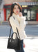 Black Branded Purse 671 - Senora