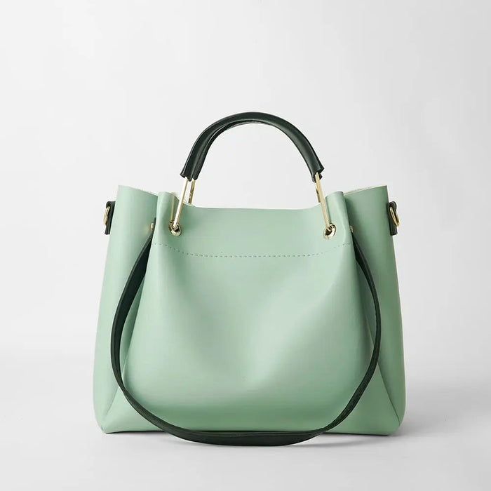 Light Green 2 in 1 Ladies Tote Bag 8850-2 - Senora