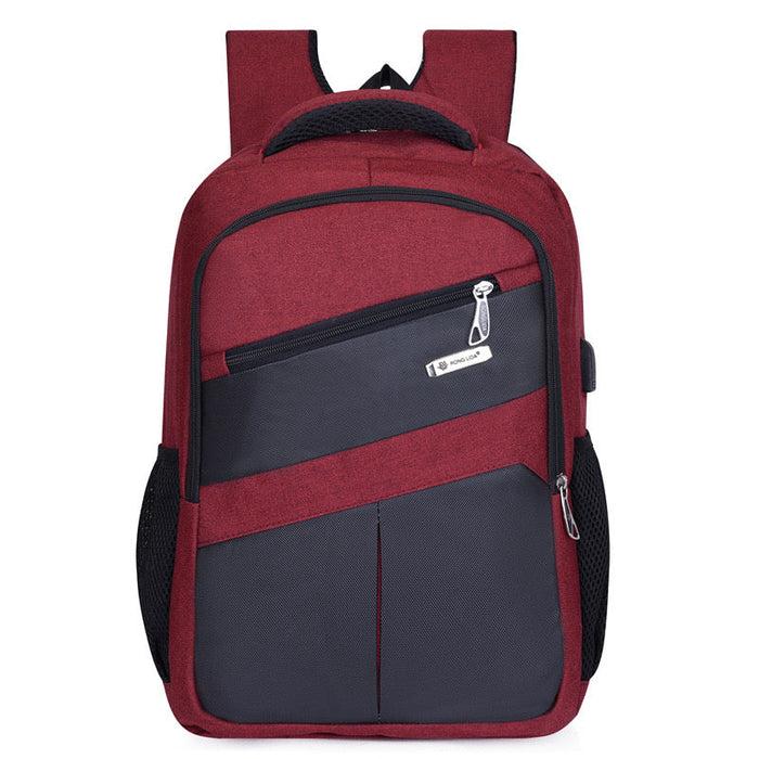 Durable And Stylish Laptop Backpack With USB MJ190 - Senora