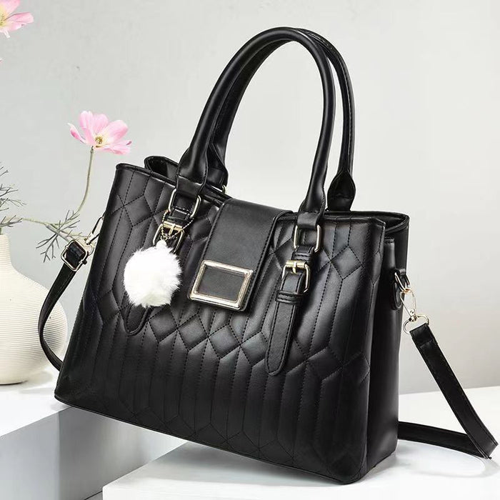 Black Ladies Handbags 8820-1 - Senora