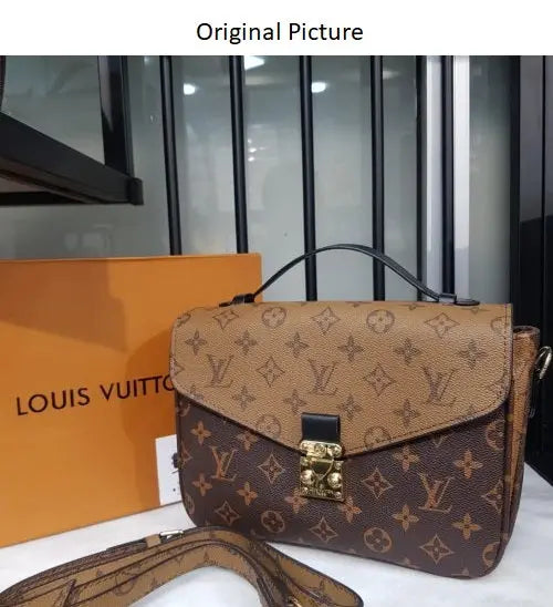 Original Louis Vuitton Handbag With Box 25896 - Senora