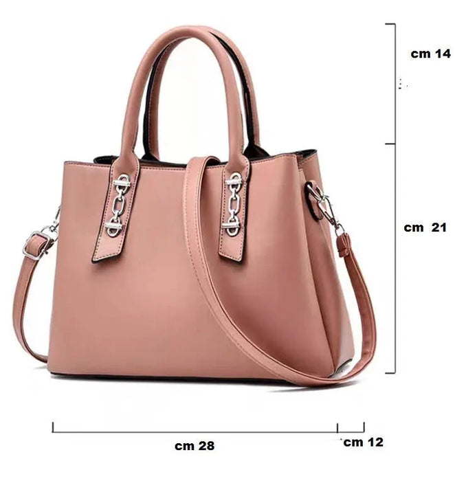 Pink Handbag For Girls 8807 - Senora