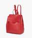 Red Women Leather Backpacks 557 - Senora