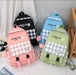 4pcs korean new stylish shoulder backpack - Senora