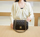 Chanel Brand Orignal Classic Medium Black lambskin leather with Gold hardware 4485 - Senora