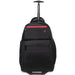 Protege 22" Black Rolling Backpack with Telescopic Handle 101 - Senora