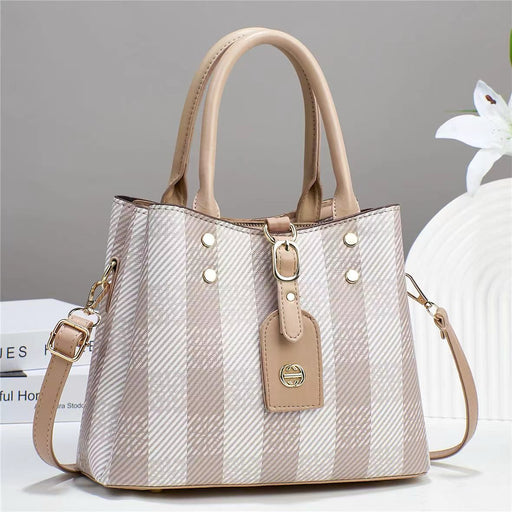 Skin Check Handbag Sale For Girls 058-8 - Senora