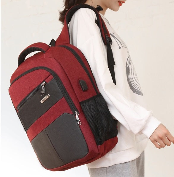 Durable And Stylish Laptop Backpack With USB MJ190 - Senora