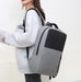 Grey Simple School College Bag 4245 - Senora