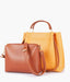 Yellow 2 in 1 Ladies Tote Bag 8850-12 - Senora