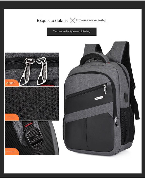 Durable And Stylish Laptop Backpack With USB MJ190 - Senora