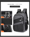 Durable And Stylish Laptop Backpack With USB MJ190 - Senora