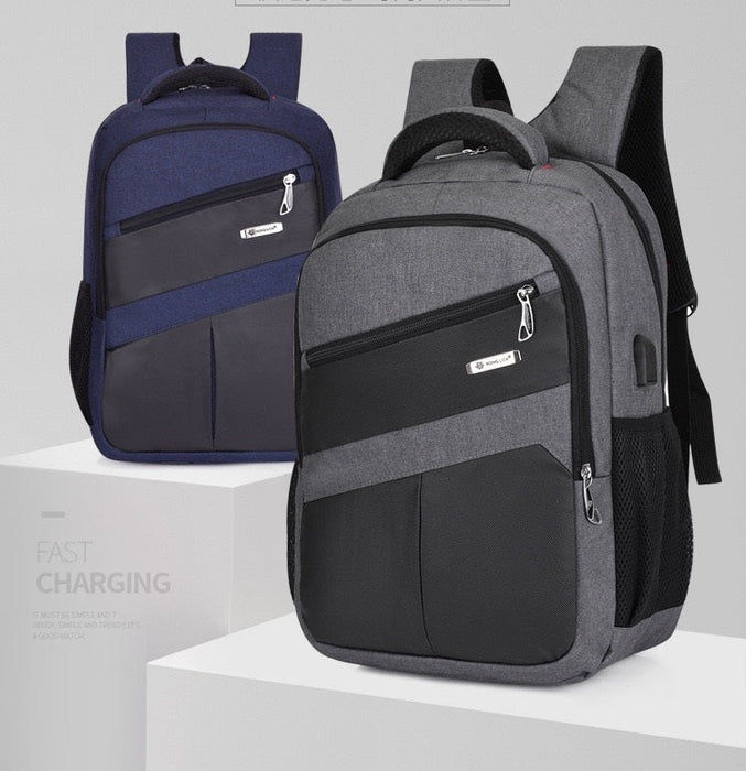 Durable And Stylish Laptop Backpack With USB MJ190 - Senora