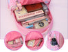 Pink Simple School College Bag 4226 - Senora