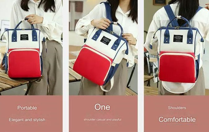 Travel Backpack Nursing Bag for Baby Care Women's Fashion Bag MJ260 - Senora