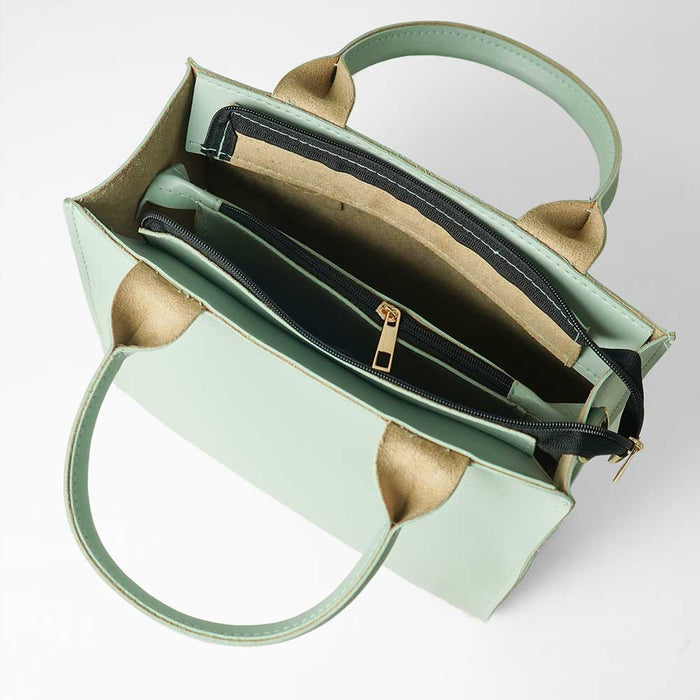 Light Green Ladies Tote bag  563 - Senora