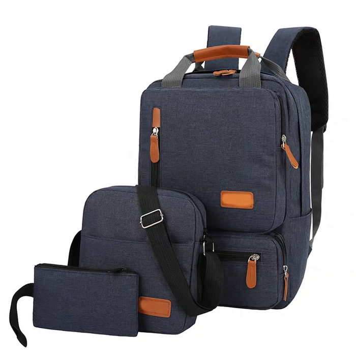 3pcs set, men ,women laptop travel bag. - Senora