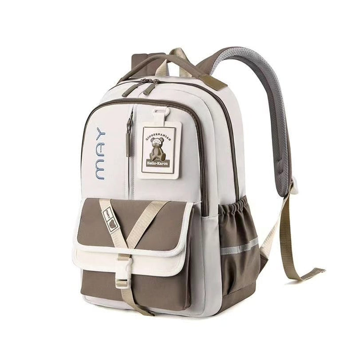 Multi color school college multi pockets backpack - Senora