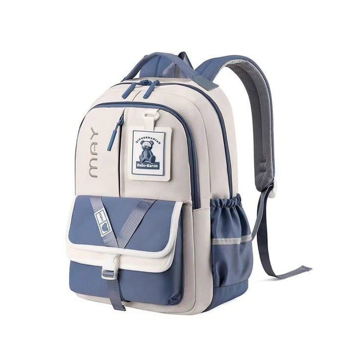 Multi color school college multi pockets backpack - Senora