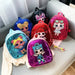 School Bag Fashion Cartoon Baby Girls Handbags Knapsack Mini Doll Bag Pack Glitter(random Color) - Senora