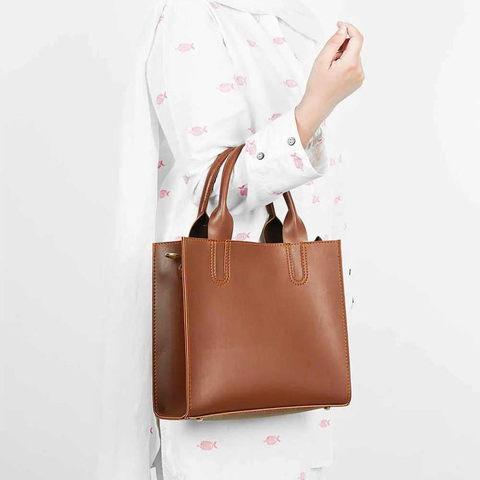 Brown Ladies Tote bag  563 - Senora