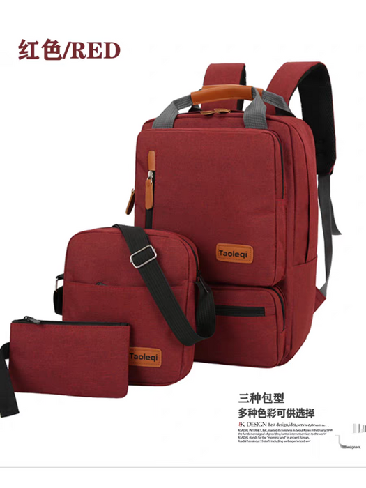 3pcs set, men ,women laptop travel bag. - Senora