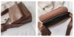 Khaki Ladies Soft Leather Bag 603 - Senora