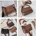 Khaki Ladies Soft Leather Bag 603 - Senora