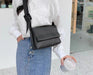 Black Ladies Soft Leather Bag 603 - Senora